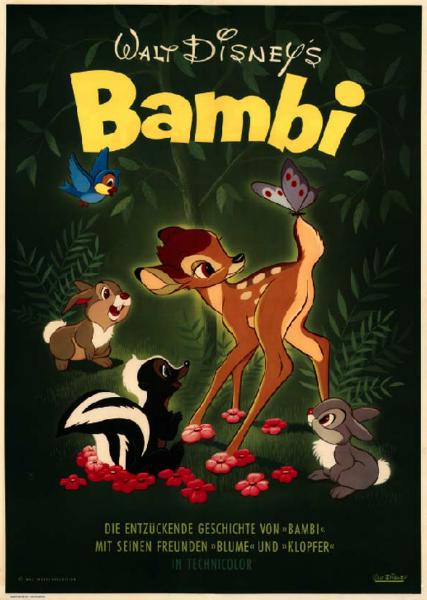 Plakat zum Film: Bambi