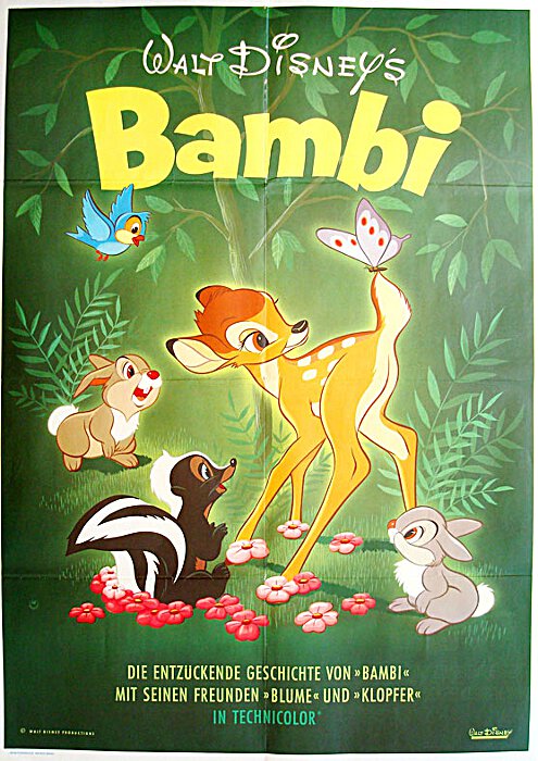 Plakat zum Film: Bambi