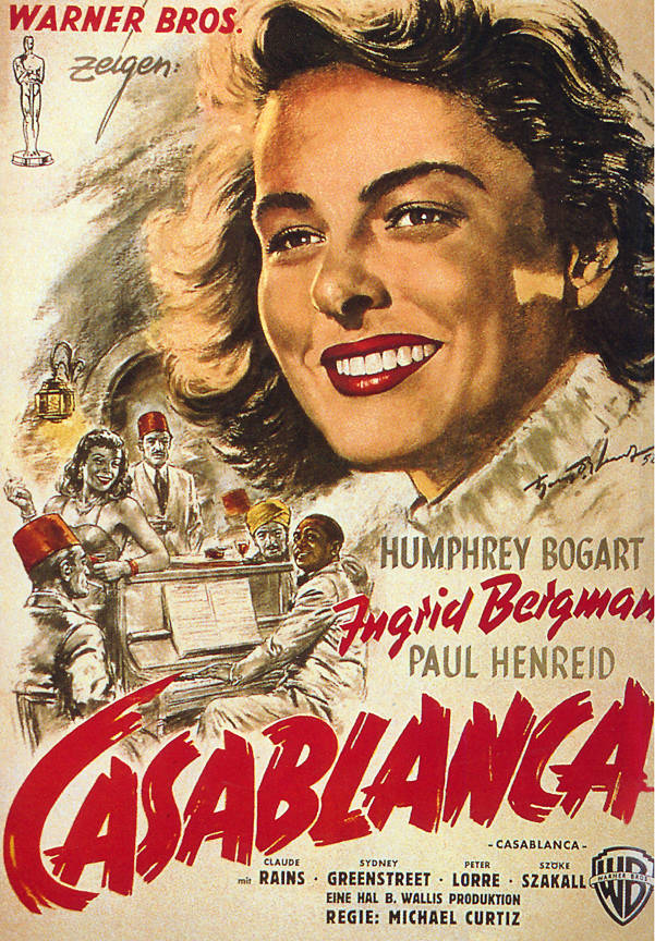 Plakat zum Film: Casablanca