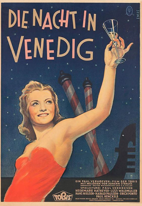 Plakat zum Film: Nacht in Venedig, Die