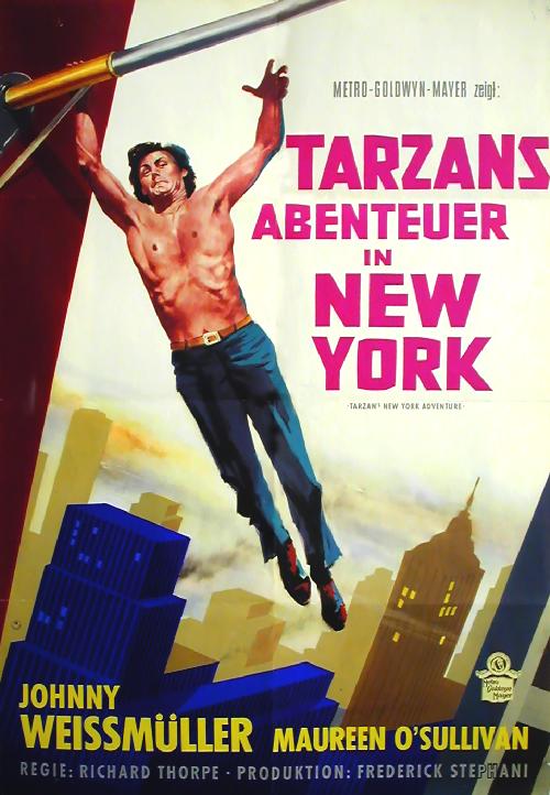 Plakat zum Film: Tarzans Abenteuer in New York