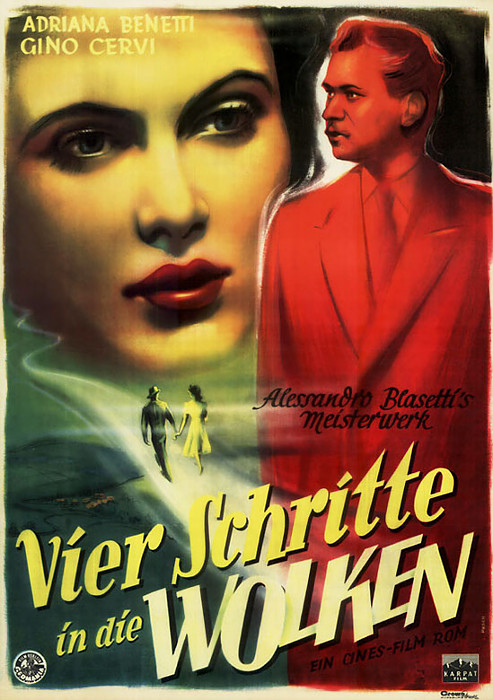 Plakat zum Film: Vier Schritte in die Wolken