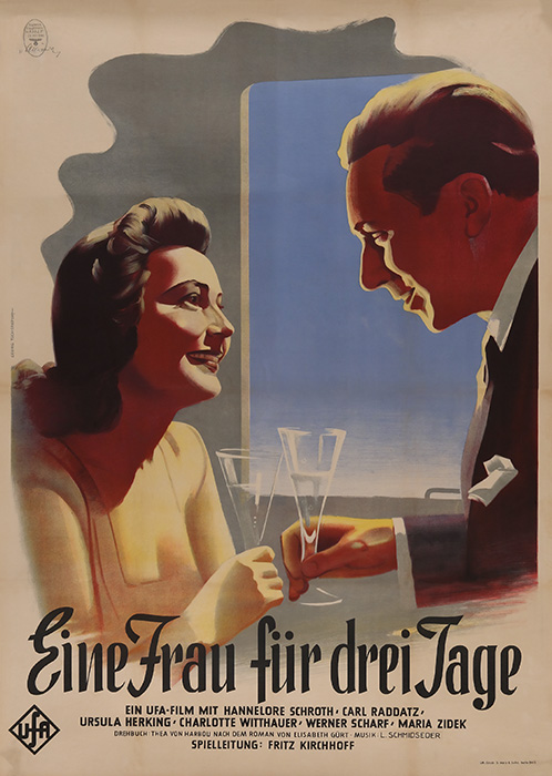 Plakat zum Film: Frau für drei Tage, Eine