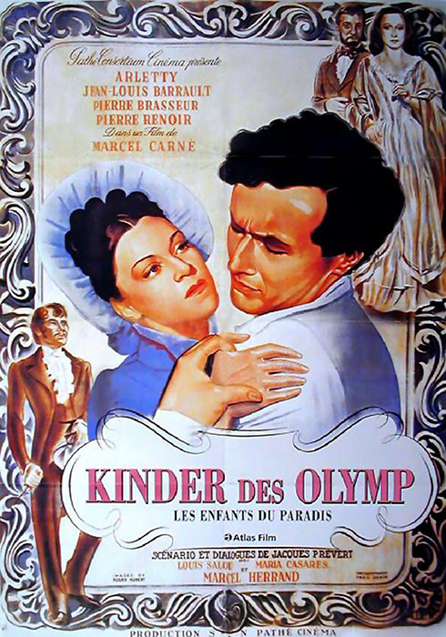 Plakat zum Film: Kinder des Olymp