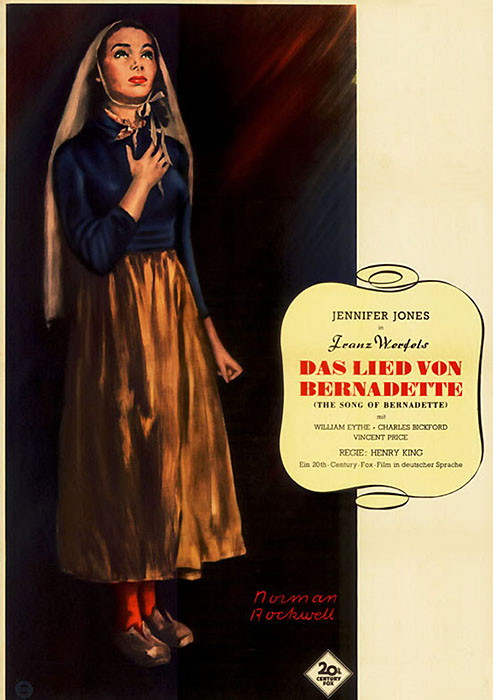 Plakat zum Film: Lied von Bernadette, Das