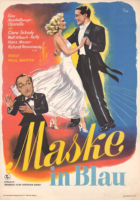 Plakat zum Film: Maske in Blau