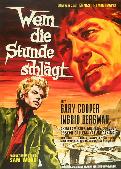 Plakat zum Film: Wem die Stunde schlägt