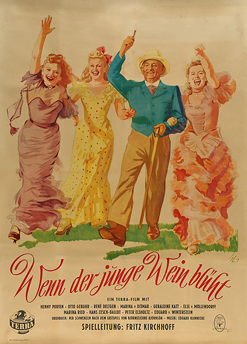 Plakat zum Film: Wenn der junge Wein blüht