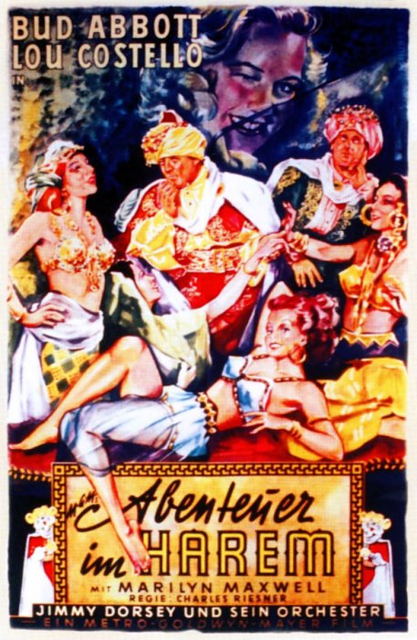 Plakat zum Film: Abenteuer im Harem