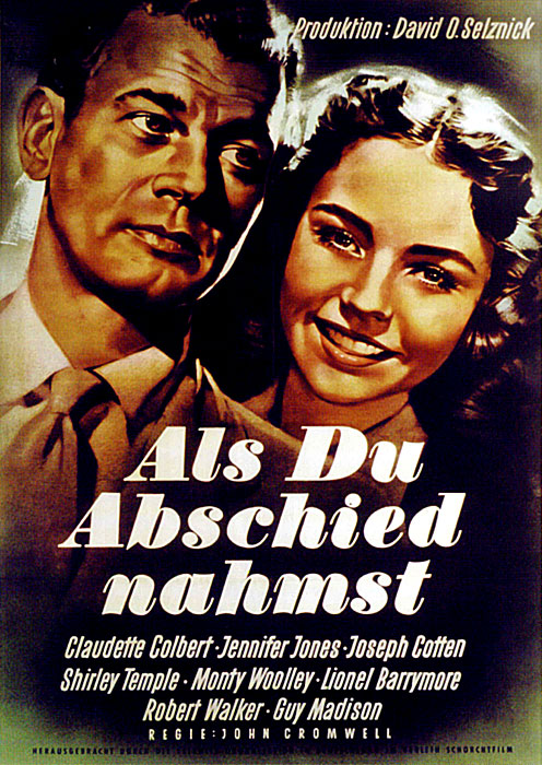 Plakat zum Film: Als du Abschied nahmst