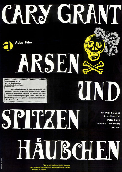 Plakat zum Film: Arsen und Spitzenhäubchen