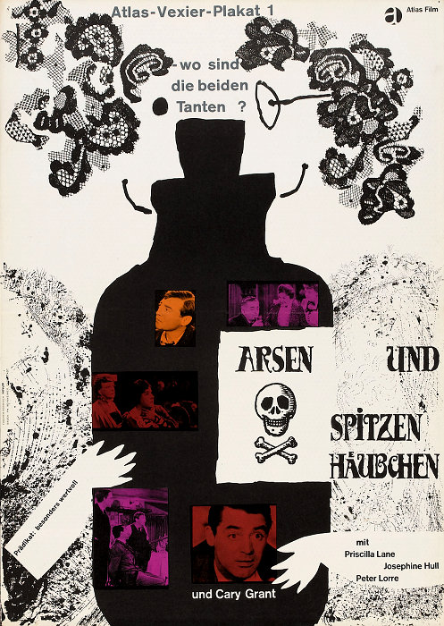 Plakat zum Film: Arsen und Spitzenhäubchen