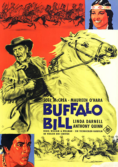 Plakat zum Film: Buffalo Bill, der weiße Indianer