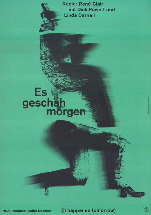 Plakat zum Film: Es geschah morgen