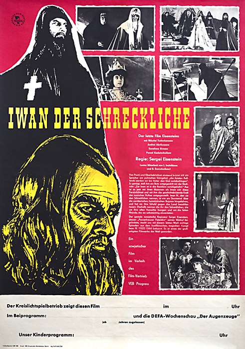 Plakat zum Film: Iwan, der Schreckliche I