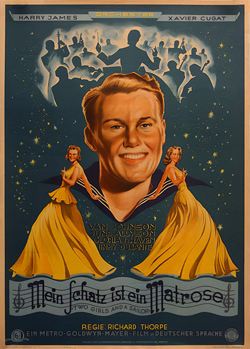 Plakat zum Film: Mein Schatz ist ein Matrose