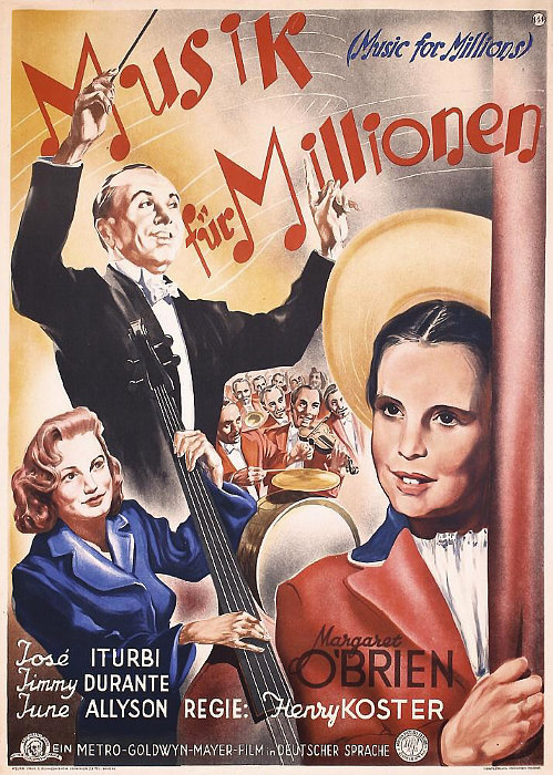 Plakat zum Film: Musik für Millionen