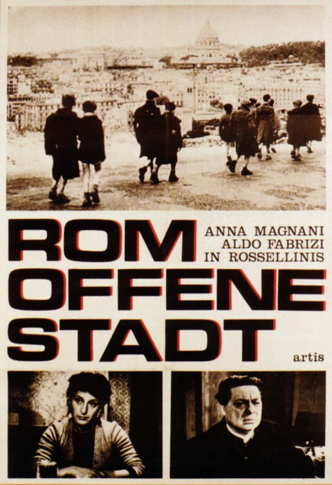 Plakat zum Film: Rom, offene Stadt