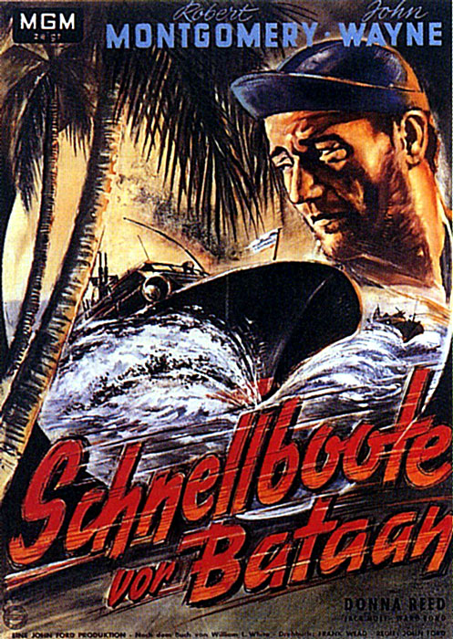 Plakat zum Film: Schnellboote vor Bataan