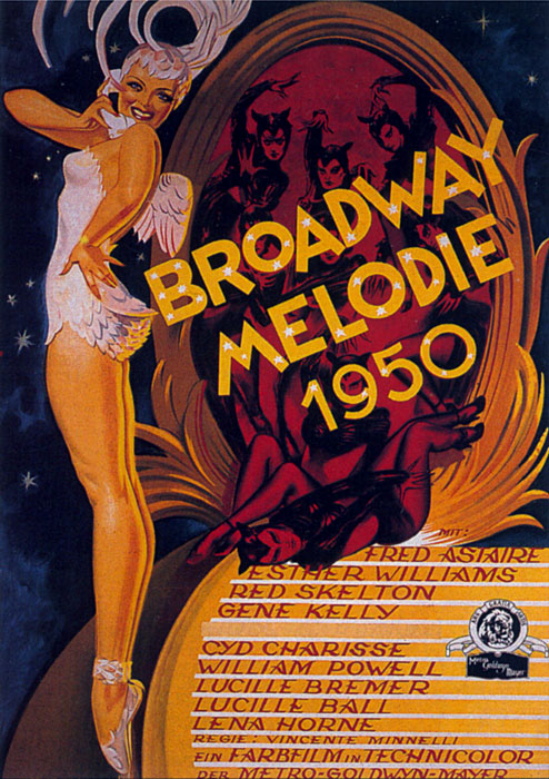 Plakat zum Film: Broadway-Melodie 1950