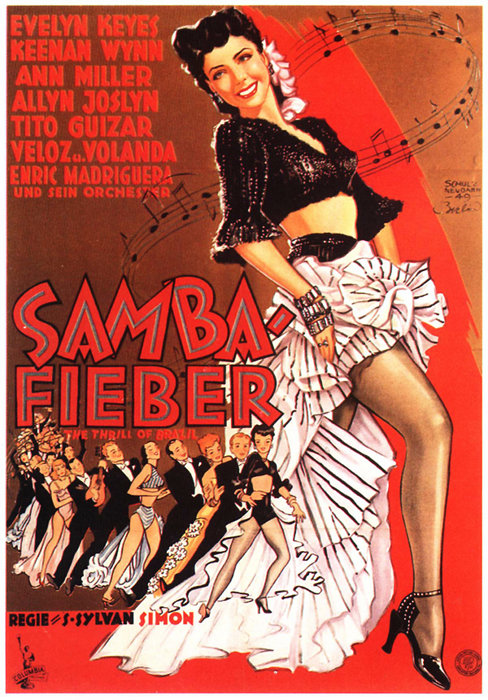 Plakat zum Film: Sambafieber