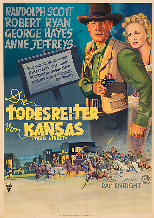 Plakat zum Film: Todesreiter von Kansas, Die