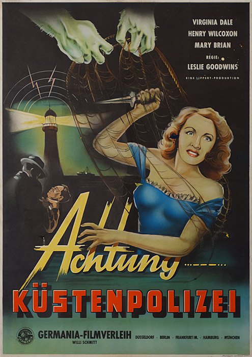 Plakat zum Film: Achtung, Küstenpolizei