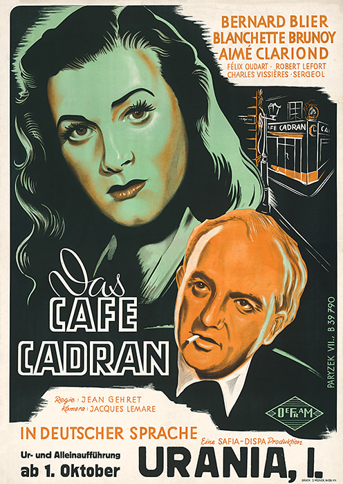 Plakat zum Film: Café Cadran