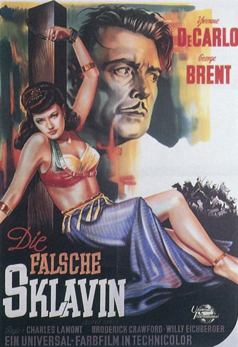 Plakat zum Film: falsche Sklavin, Die