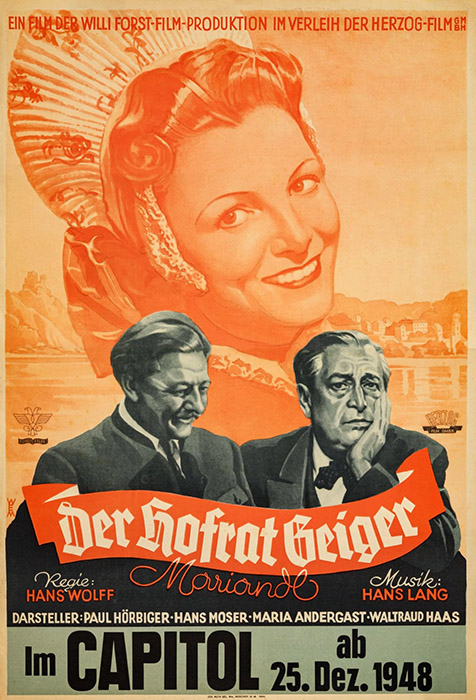 Plakat zum Film: Hofrat Geiger, Der