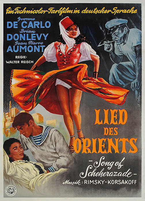 Plakat zum Film: Lied des Orients