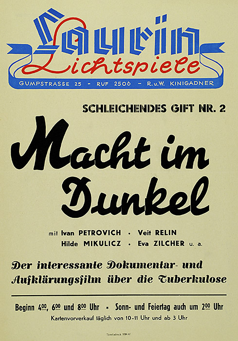 Plakat zum Film: Macht im Dunkel