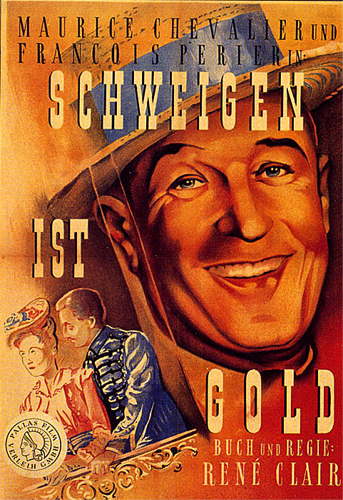 Plakat zum Film: Schweigen ist Gold