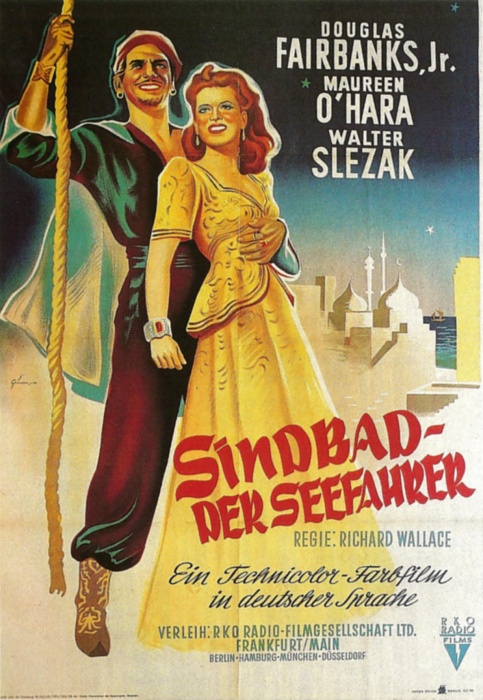 Plakat zum Film: Sindbad, der Seefahrer