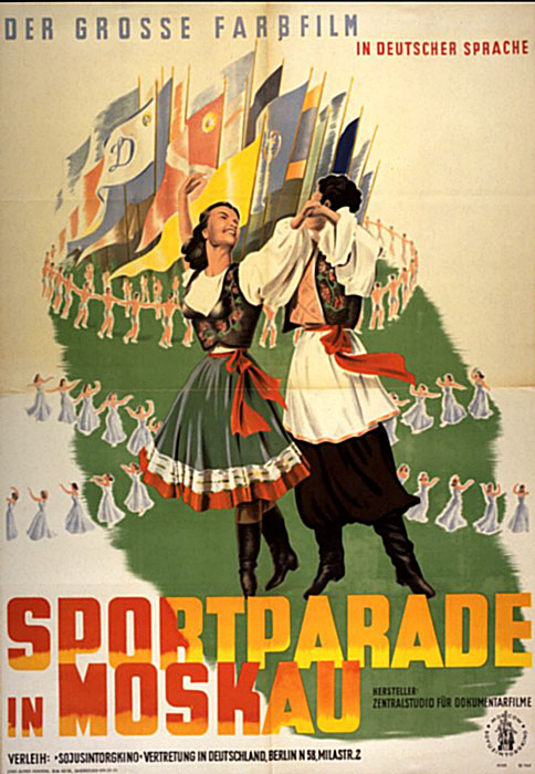 Plakat zum Film: Sportparade in Moskau