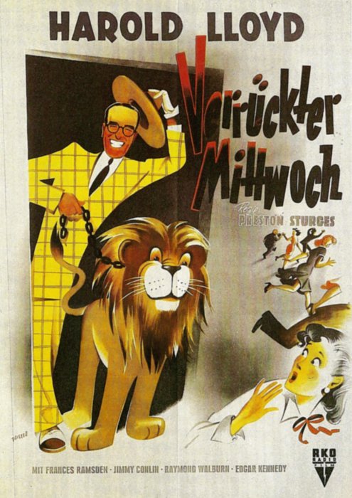 Plakat zum Film: Verrückter Mittwoch