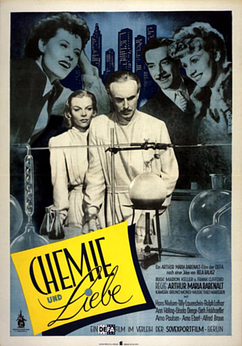 Plakat zum Film: Chemie und Liebe