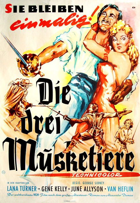 Plakat zum Film: drei Musketiere, Die