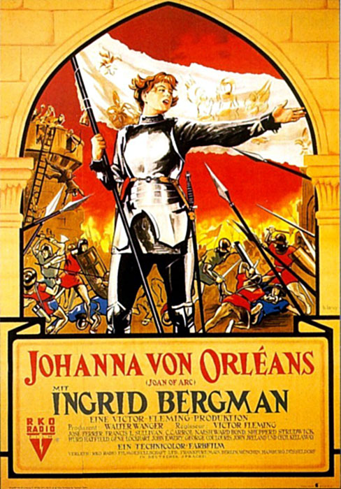 Plakat zum Film: Johanna von Orleans