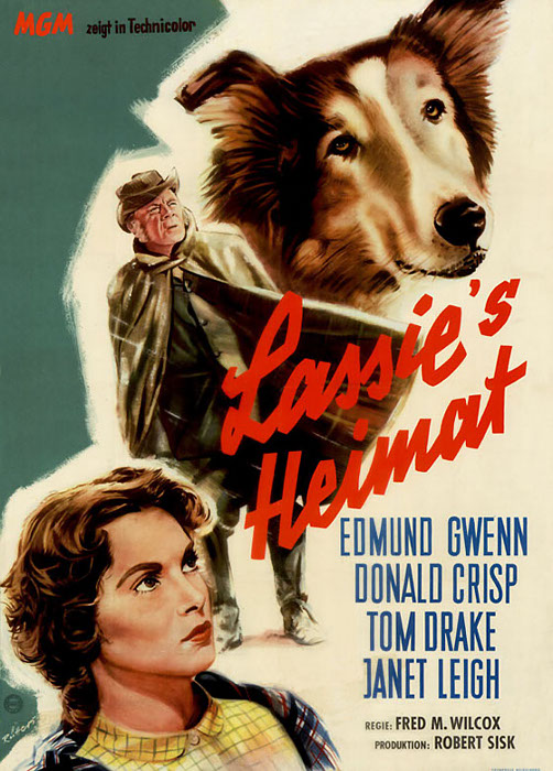 Plakat zum Film: Lassies Heimat