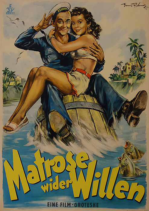 Plakat zum Film: Matrose wider Willen