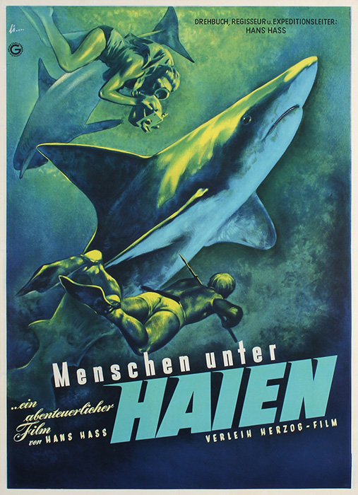 Plakat zum Film: Menschen unter Haien