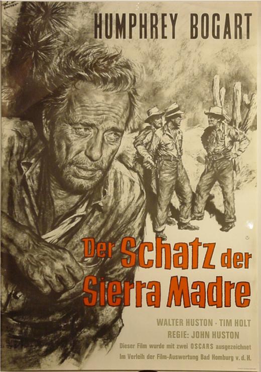 Plakat zum Film: Schatz der Sierra Madre, Der