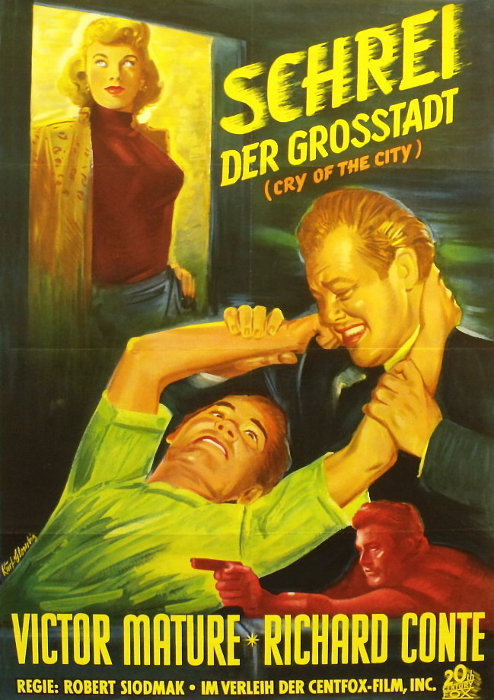 Plakat zum Film: Schrei der Großstadt