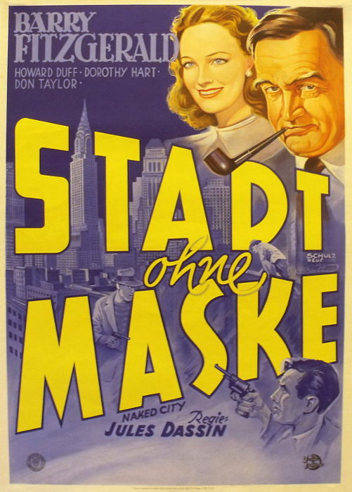 Plakat zum Film: nackte Stadt, Die