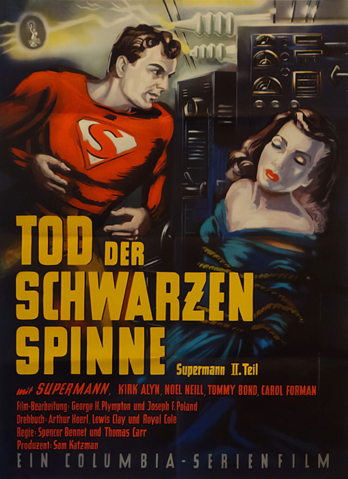 Plakat zum Film: Tod der schwarzen Spinne, Der