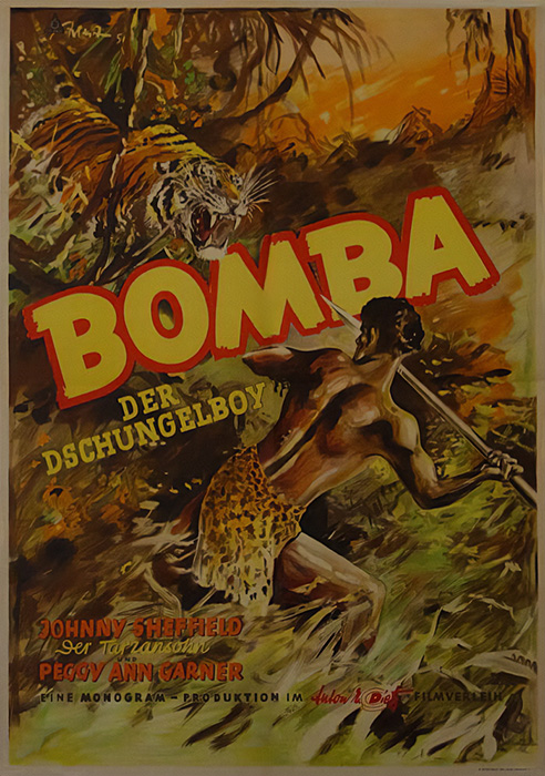 Plakat zum Film: Bomba, der Dschungelboy