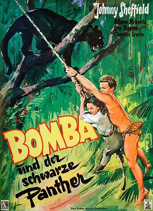 Plakat zum Film: Bomba und der schwarze Panther