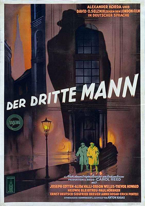 Plakat zum Film: dritte Mann, Der