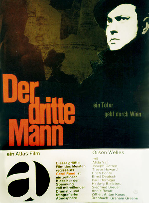 Plakat zum Film: dritte Mann, Der